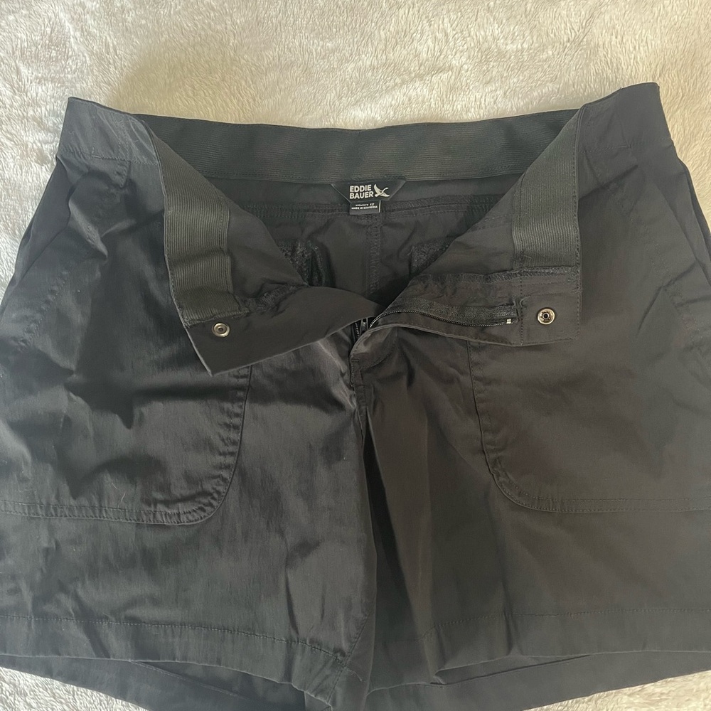 Eddie Bauer Black Women's Cargo Shorts